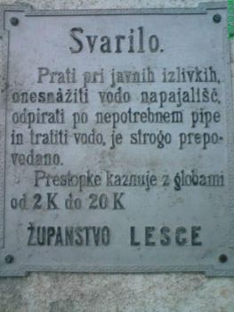 svarilo